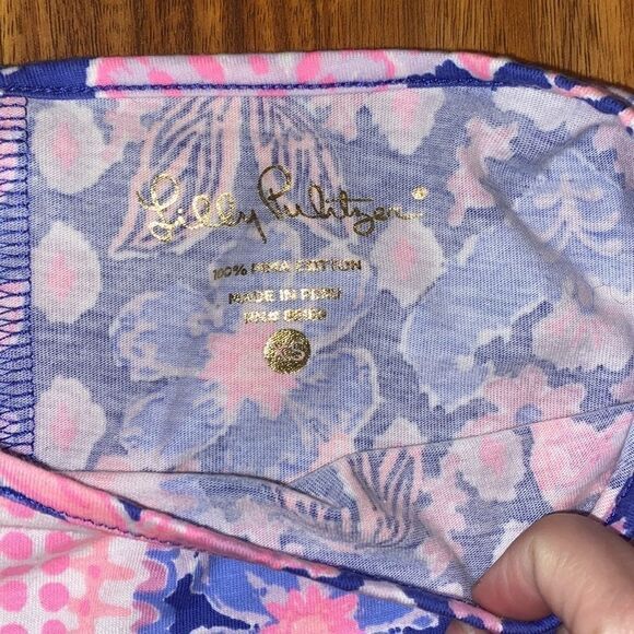 Lilly Pulitzer Floral 3/4 Sleeve Dress - Picture 3 of 8